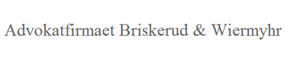 Briskerud & Wiermyhr Adv Firma Da